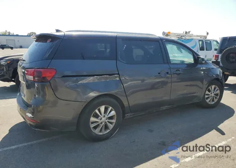 2016 Kia Sedona Lx z USA, uszkodzony, nr VIN KNDMB5C19G6097784